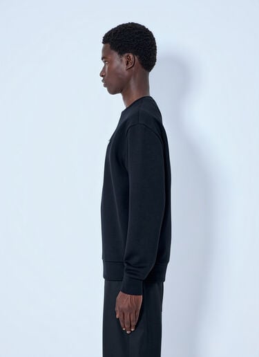 LN-CC® - Prada: Technical Cotton Sweatshirt - Black Prada Technical Cotton Sweatshirt Black pra0166006