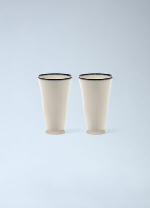 Serax x Ann Demeulemeester Set Of Two Dé Mugs Green wps0691770