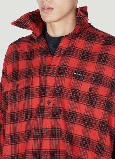 Balenciaga Trompe L'Oeil Shirt Red bal0151020