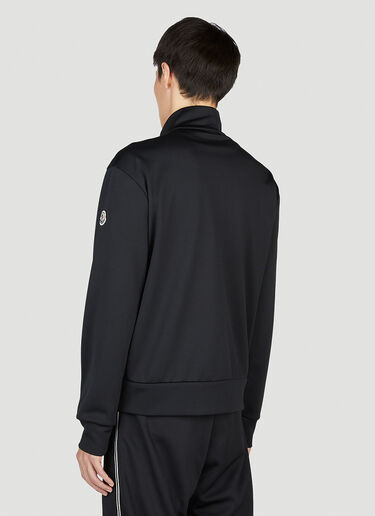 Moncler Striped Track Sweatshirt Black mon0153009