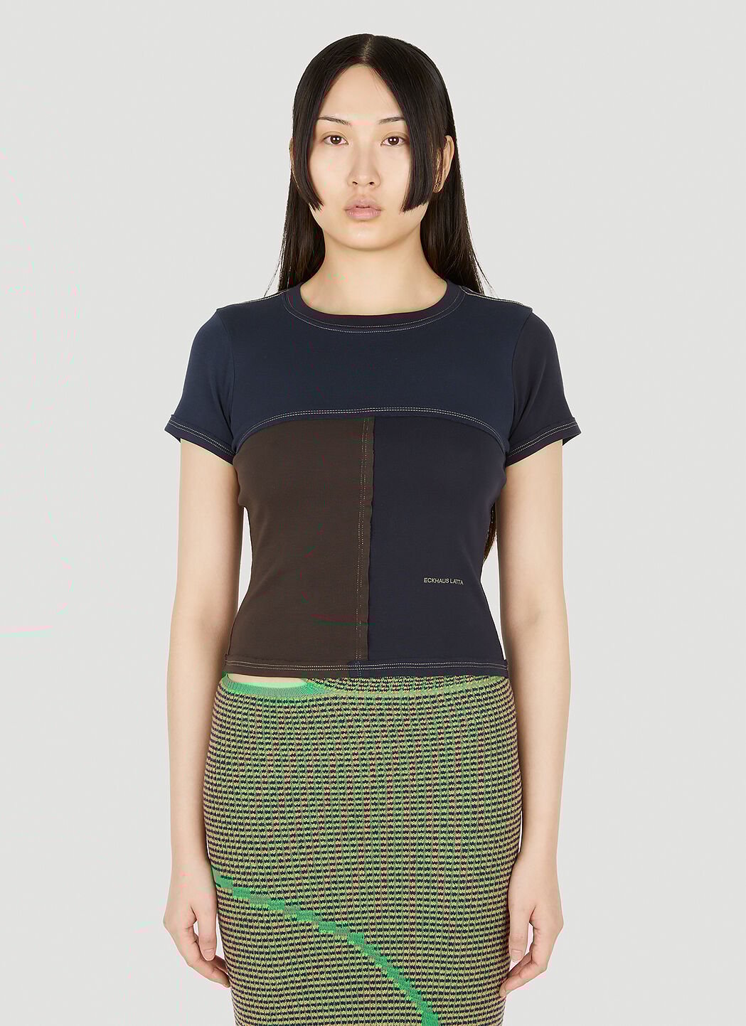 Eckhaus latta lapped sale baby tee