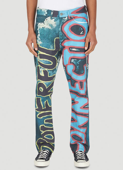 HOKA Powerful Connection Cloud Jeans Yellow hok0351003