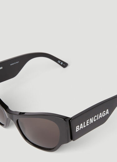 Balenciaga Max 猫眼形太阳镜 黑色 bal0251152
