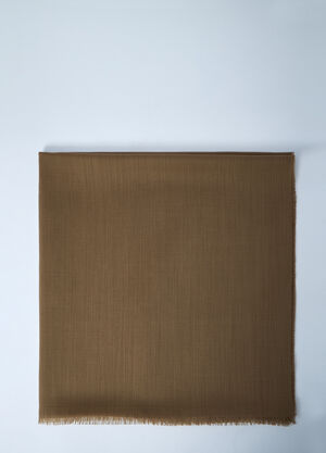 TOTEME Light Wool Scarf Camel tot0261047