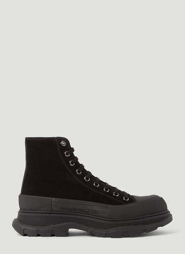 Alexander McQueen Tread Slick Boots Black amq0143017