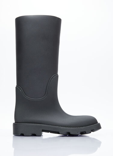 Burberry Rubber Marsh High Boots Black bur0154020