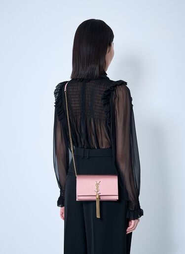 Saint Laurent ケイト スモールショルダーバッグ ピンク sla0259124
