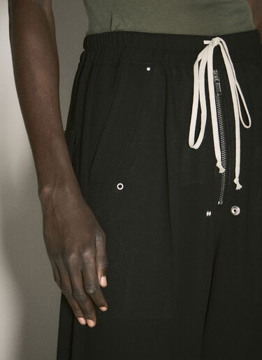 Rick Owens 와이드 벨라 팬츠  블랙 ric0157014