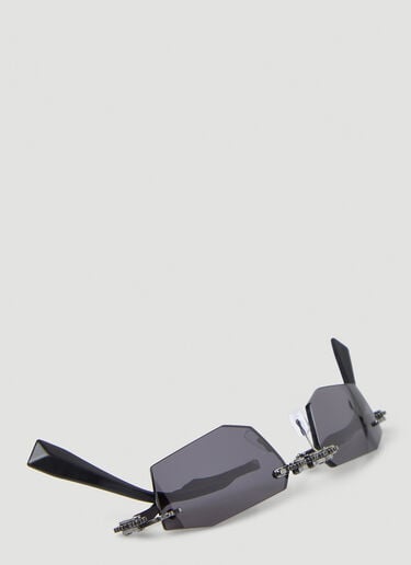 Kuboraum H40 Flip Sunglasses Black kub0349020