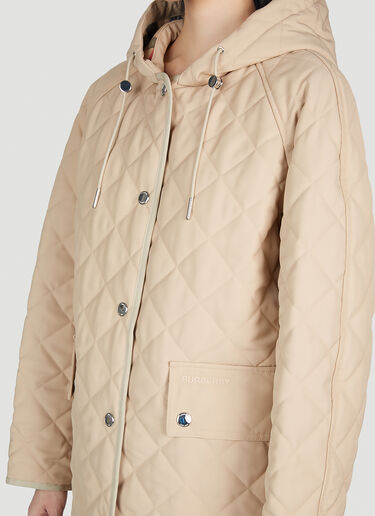 Burberry Meddon Quilted Jacket Beige bur0251002