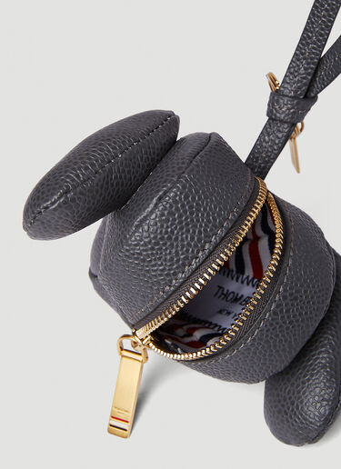 Thom Browne Hector Coin Keyring Grey thb0250007