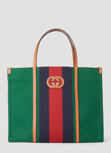 Gucci Interlocking G Tote Bag Green guc0251257