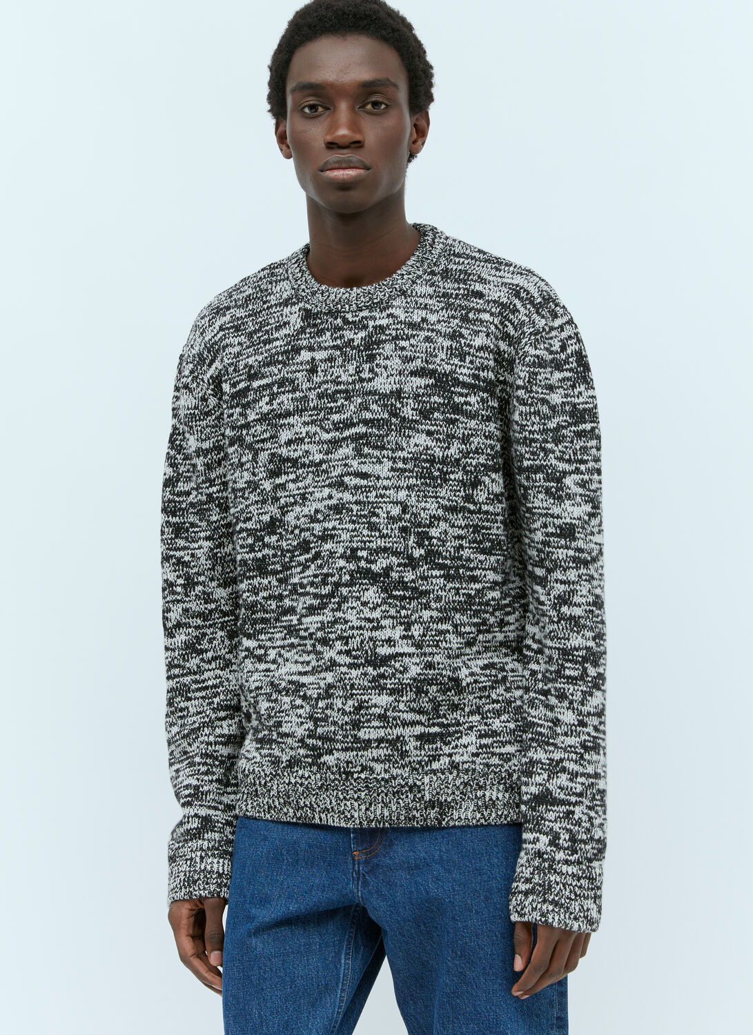 APC MARLED KNIT SWEATER