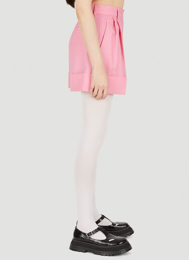 Miu Miu Levantina 褶裥短裤 粉色 miu0248013