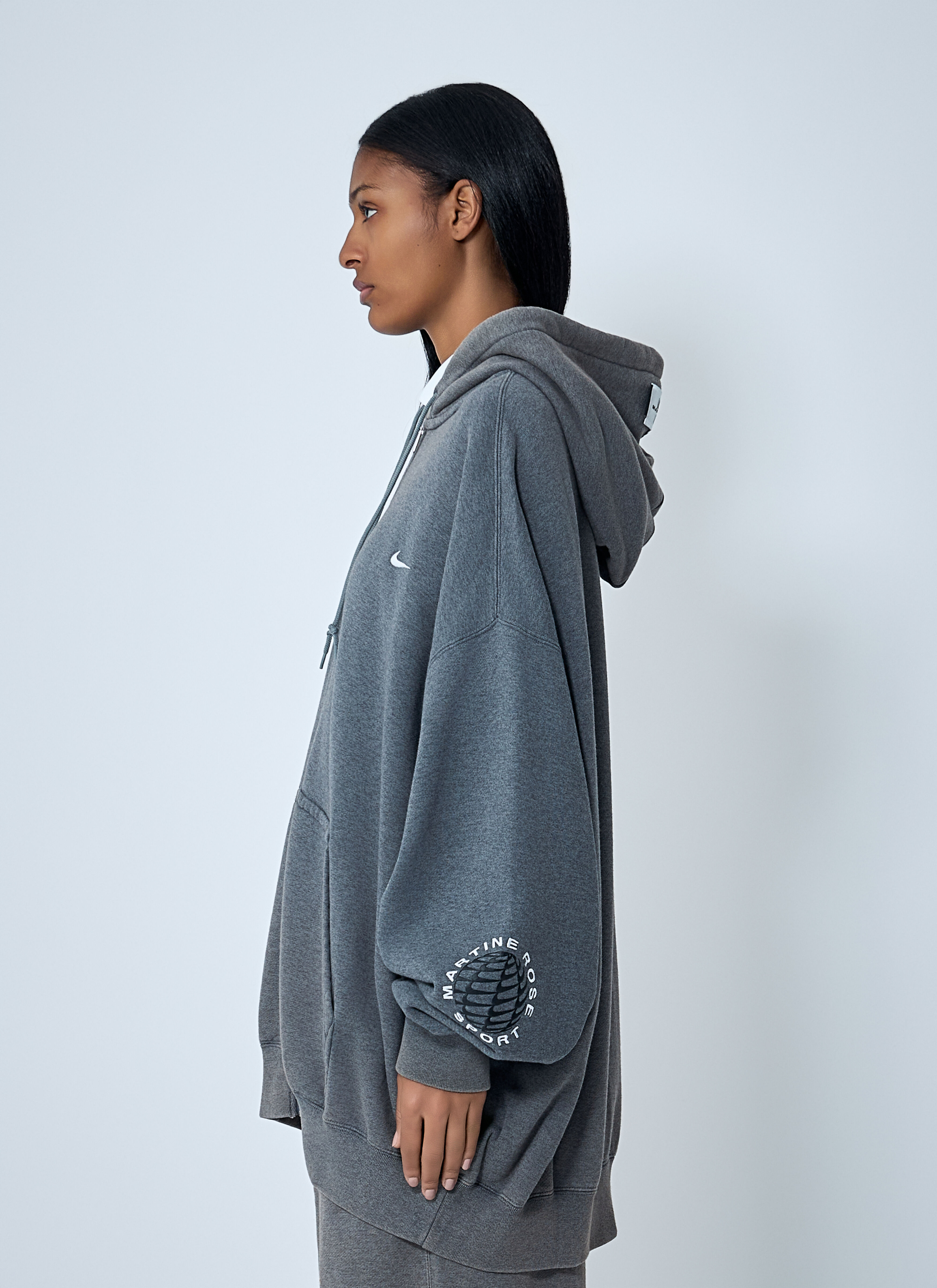 Nike x Martine Rose レディース ロゴモチーフ フーディジップアップ