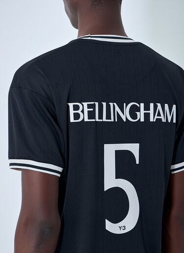 Y-3 Logo Print Jersey T-Shirt Black yyy0364040