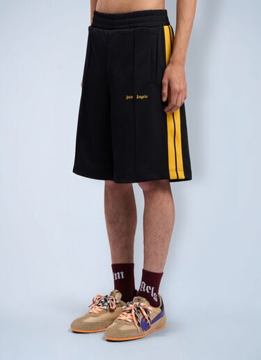 Classic Logo Track Shorts Palm Angels Classic Logo Track Shorts Black pma0162041