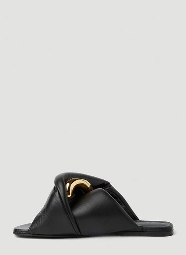 Chain Twist Sandals JW Anderson Chain Twist Sandals Black jwa0251004