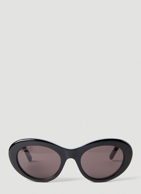 Balenciaga Monaco Round Sunglasses Silver bcs0353004