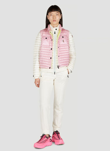 Moncler Grenoble Gumiane Gilet Jacket Pink mog0251004