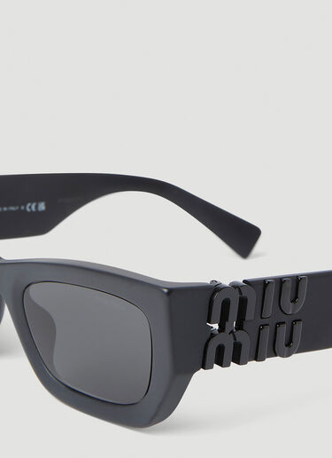 Miu Miu Glimpse Sunglasses Black lmu0253001