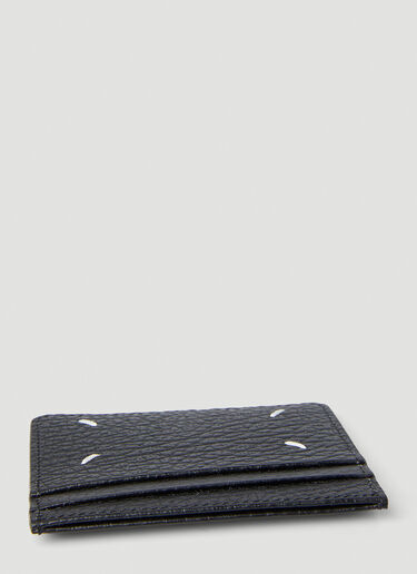 Maison Margiela Four Stitch Card Holder Black mla0148035