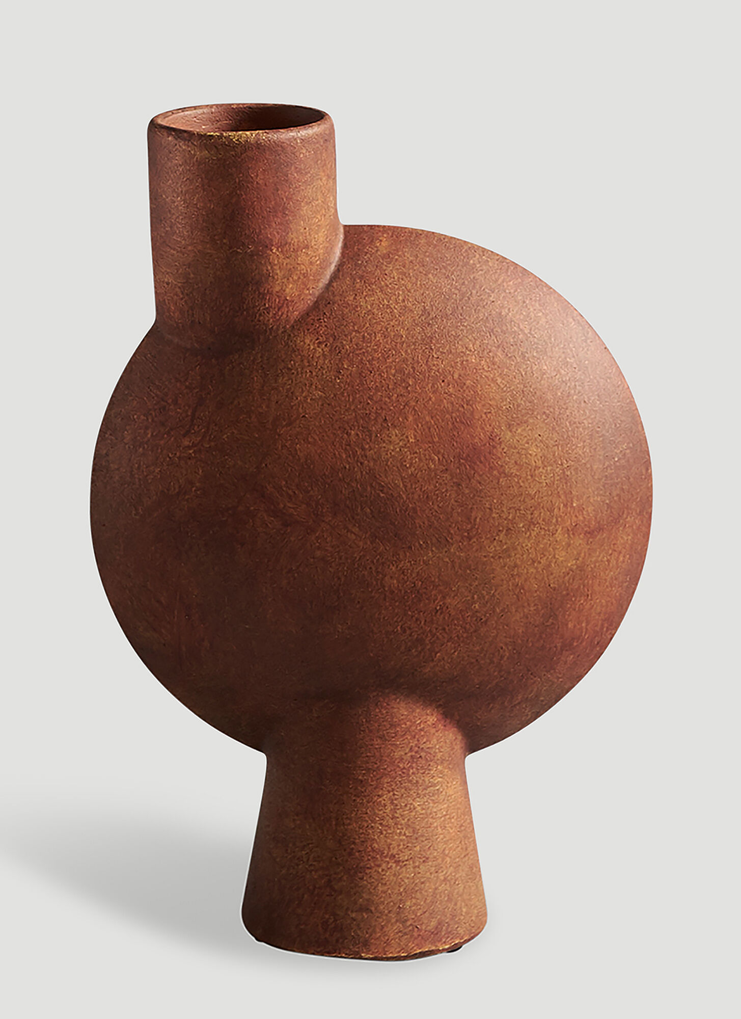 101 Copenhagen Sphere Bubl Medium Vase In Brown