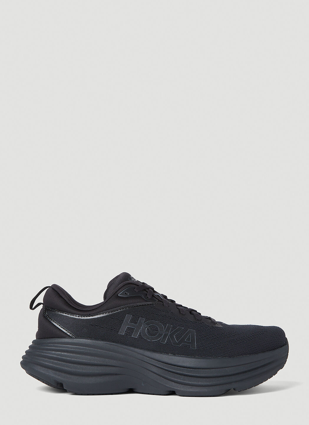 HOKA x Satisfy Bondi 8 Sneakers Black hxs0355002