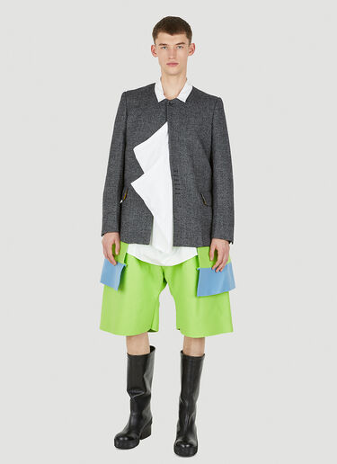 Comme Des Garçons Homme Plus 칼라리스 재킷 Grey hpl0150004