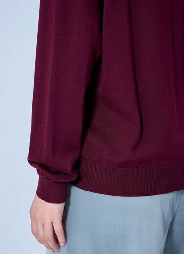 Miu Miu Knit Cardigan with Logo Bordeaux miu0265014