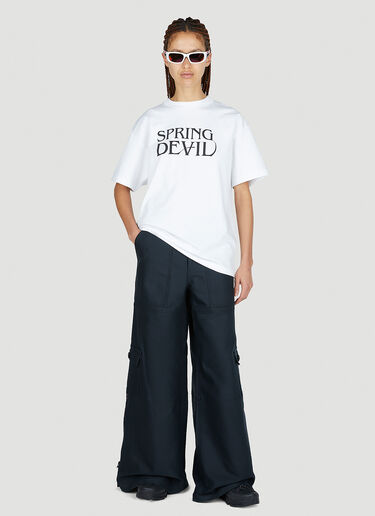 Soulland Spring Devil T-Shirt White sld0352019