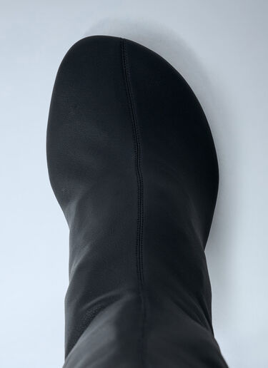 Knee-High Leather Boots Acne Studios Knee-High Leather Boots Black acn0262026