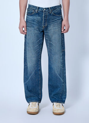 Human Made Straight Denim Pants Blue hmd0166003