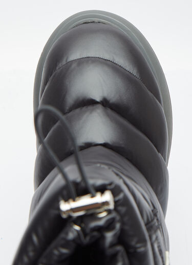 Gaia Pocket Mid Snow Boots Moncler Gaia Pocket Mid Snow Boots Black mon0254052