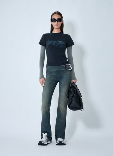 Double-Sleeve T-Shirt Balenciaga Double-Sleeve T-Shirt Black bal0262008