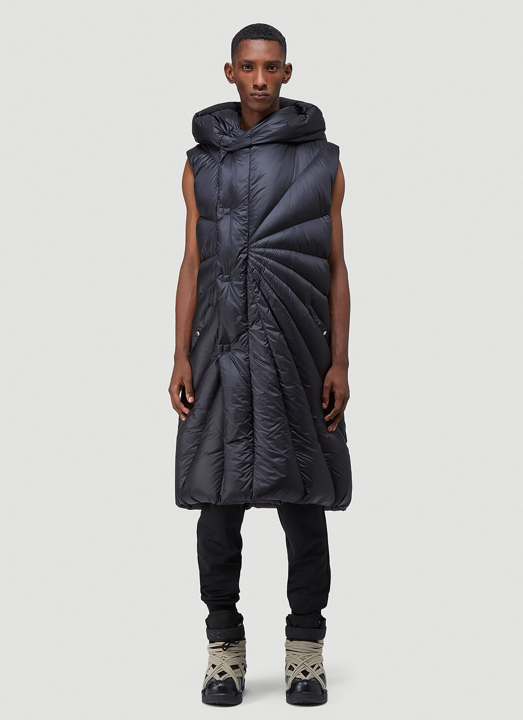 Moncler x Rick Owens Porterville Coat Black mro0142005