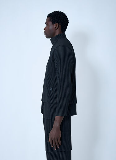 Homme Plissé Issey Miyake Multi-Pocket Overshirt Grey hmp0162007
