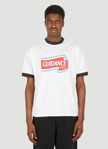 Lack of Guidance Jamie T-Shirt White log0148009