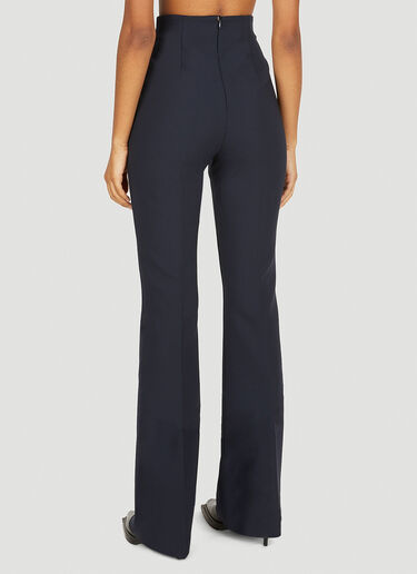 Sportmax Flared Suiting Pants Navy spx0250023