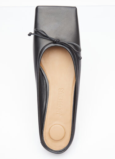 Les Mules Plates Ballerina Flats Jacquemus Les Mules Plates Ballerina Flats Black jac0254052