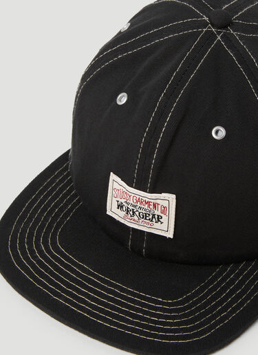 Stüssy Workgear Baseball Cap Black sts0151018