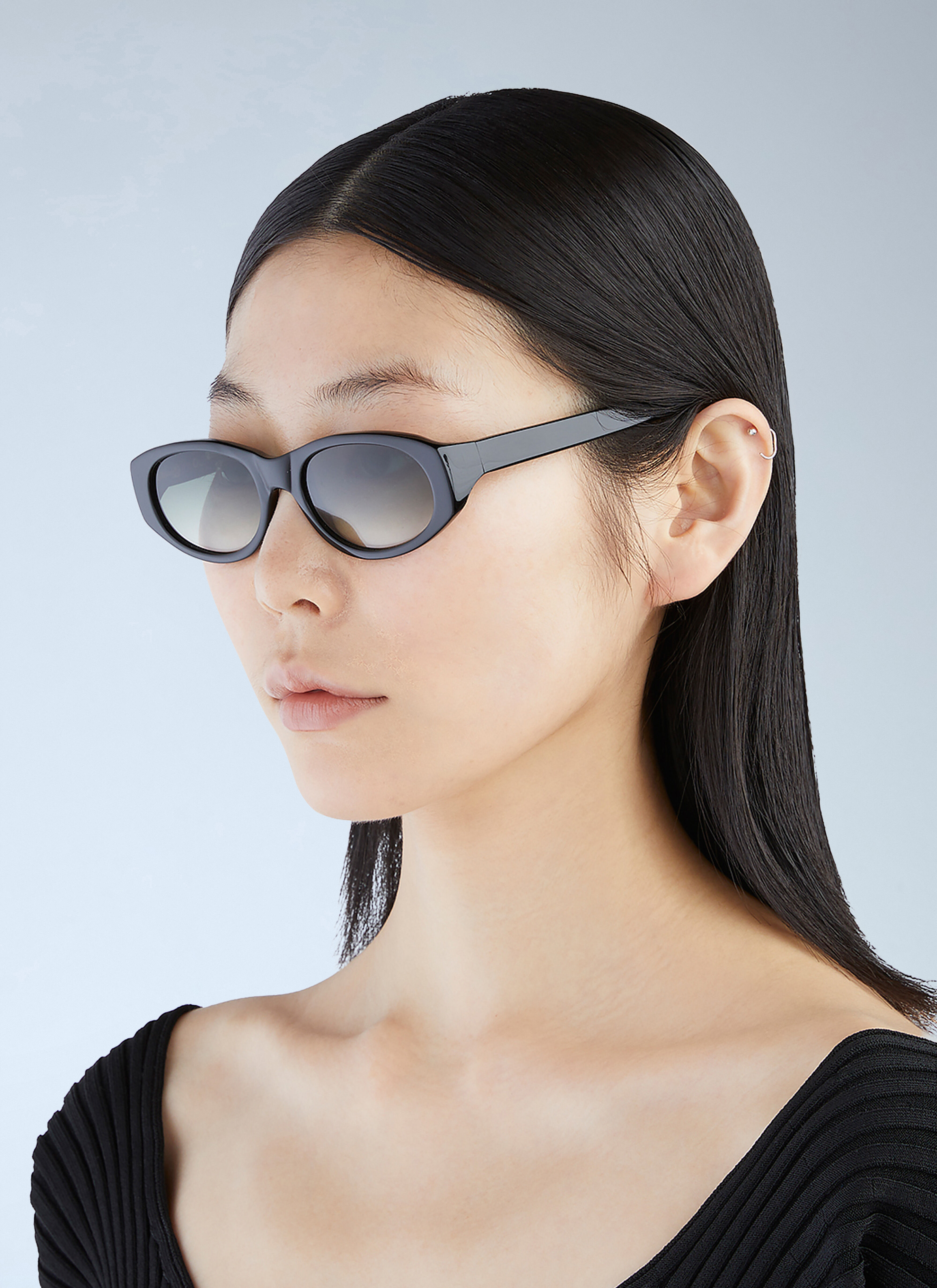 Our Legacy Unwound Sunglasses in Black | LN-CC