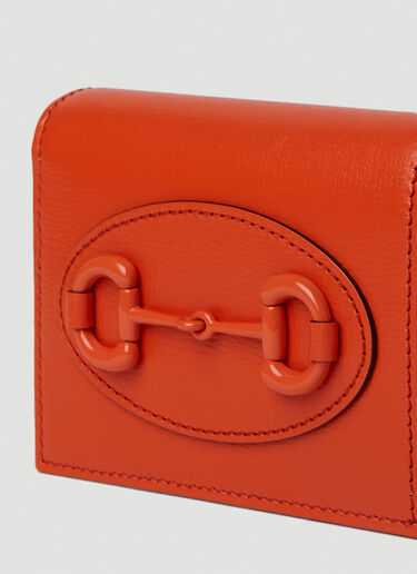 Gucci GG Horsebit 1955 钱包 橙色 guc0251131