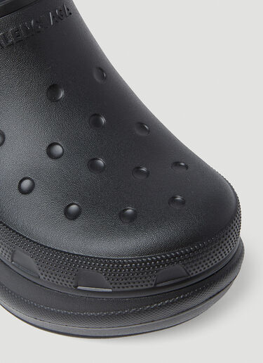 Balenciaga Crocs Platform Mules Black bal0152063