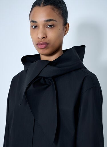 TOTEME Technical scarf jacket Black tot0264020