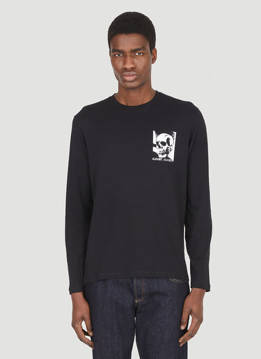 Alexander McQueen Skull Graphic T-Shirt Black amq0147005