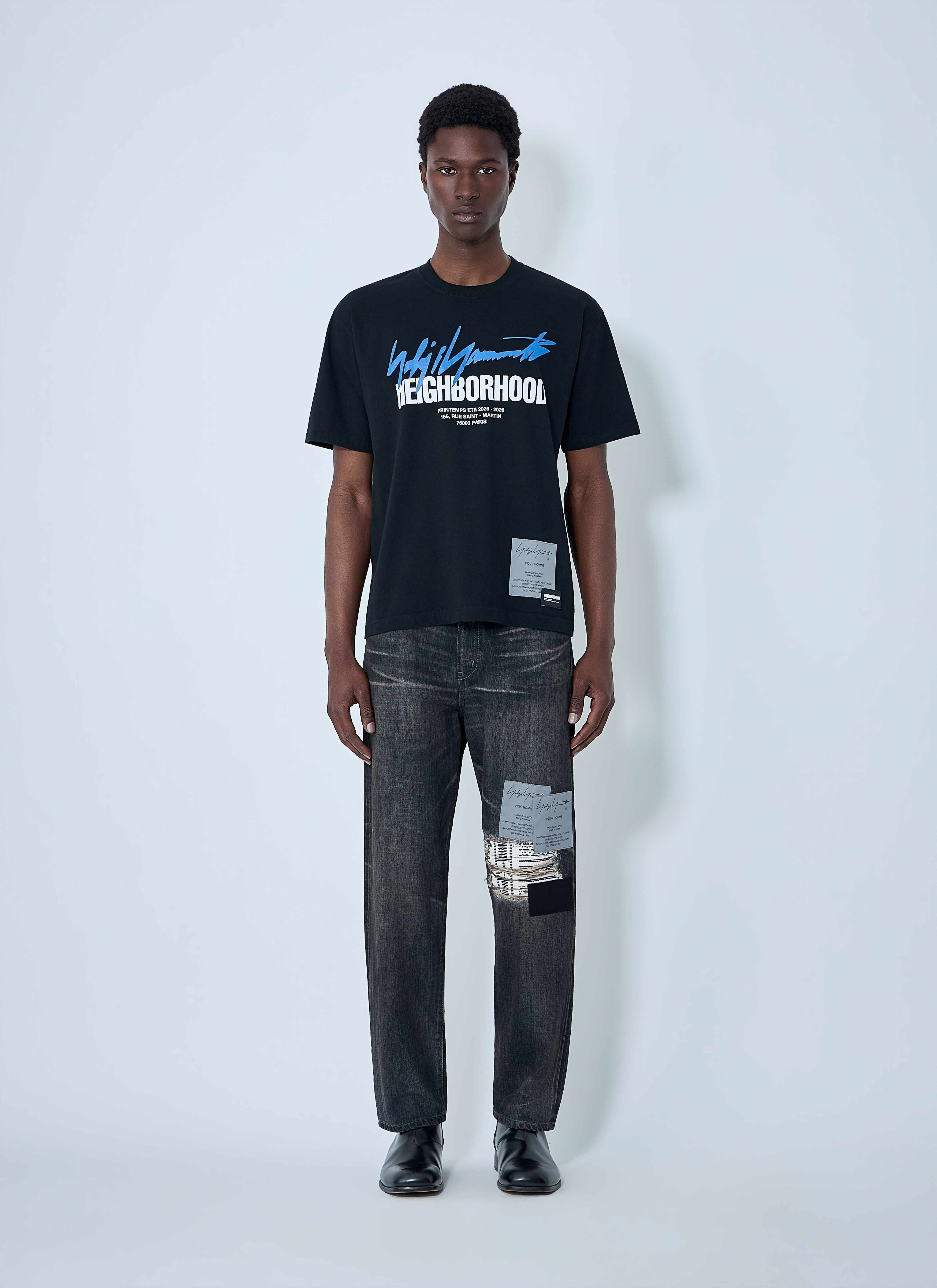 Yohji Yamamoto Men's' x Neighborhood Savage Denim DP Basic Jeans