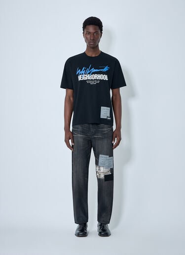 Yohji Yamamoto x Neighborhood Savage Denim DP Basic Jeans Black yoy0164003