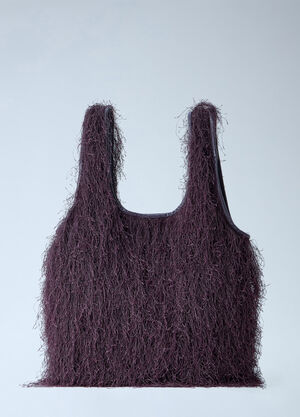 Dries Van Noten Marche Medium Tote Bag Purple dvn0264036