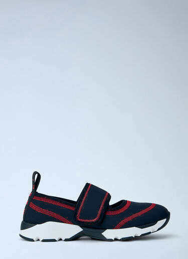 LN-CC® - Marni: Mary Jane Running Sneakers - Navy Marni Mary Jane Running Sneakers Navy mni0266009